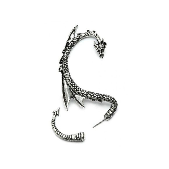 Dragon's Lure Alchemy Gothic Cuff Wrap Earring - Picture 3 of 5